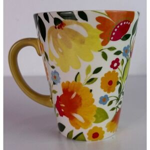 Spode Kim Parker Home Coffee Mug Tea Cup Buttercup Faire 2006 Floral‎ Porcelain